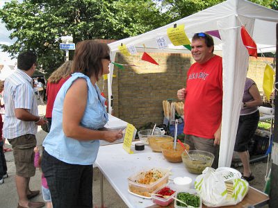 Curry at the 2008 Castle Street Party