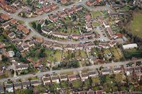 Bengeo from the air