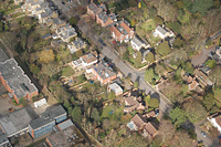Photo of Queens Road and Hagsdell Road from the air