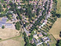 Queen's Road and Morgan's Road from the air
